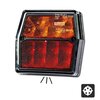 Fristom FT-222 LED R&uuml;ckleuchte 3-Funktionen 12V Bajonet