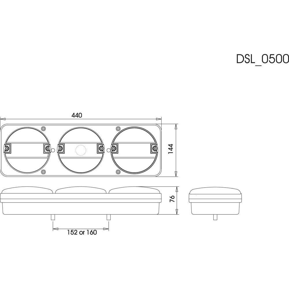 Dasteri Led Rückleuchte Rechteckig 5 Funktionen Links Dasteri Led Rückleuchte Rechteckig 5 Funktionen Links