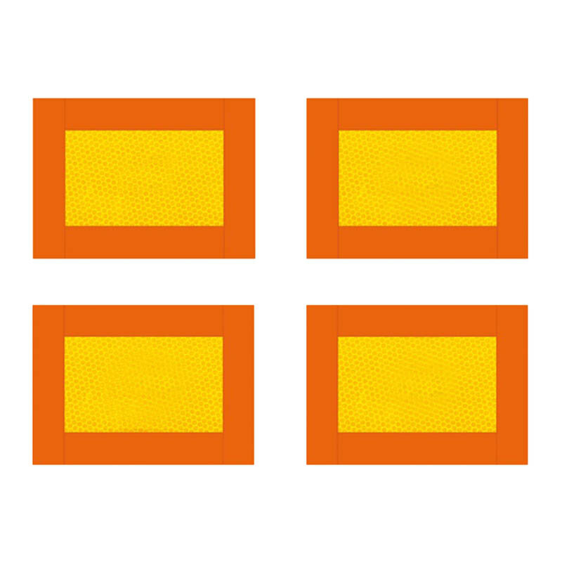 Horpol Satz 4 Stück Warnschild Anhänger 280x200mm Horpol Satz 4 Stück Warnschild Anhänger 280x200mm