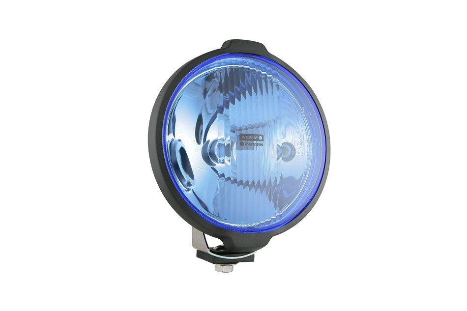Wesem HO2 Halogen Fernscheinwerfer + Positionslicht Blau H02 Halogeen Verstraler + Stadslicht