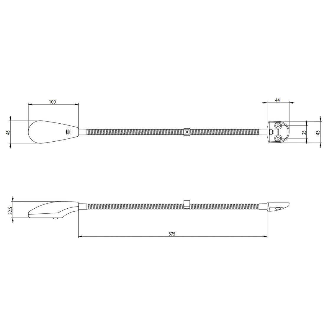 Dasteri LED Innenleuchte Flexibel