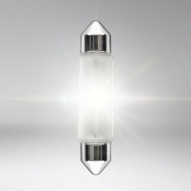 Osram Gl&uuml;hbirne 12V SV8.5-8 Original Line 10 St&uuml;ck