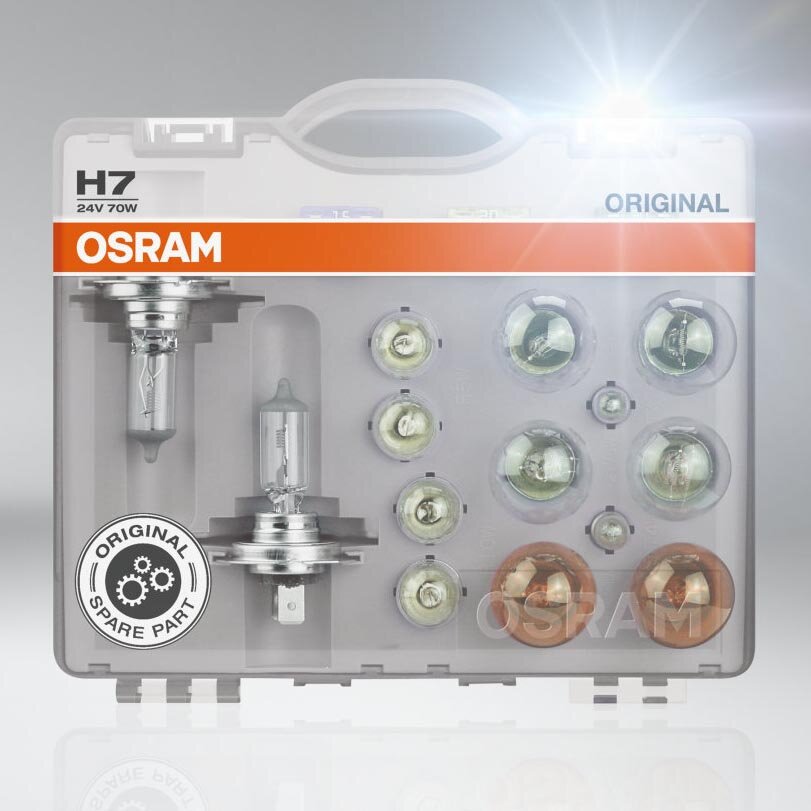 Osram H7 Satz Ersatzbirnen 24V LKW Osram H7 Satz Ersatzbirnen 24V LKW