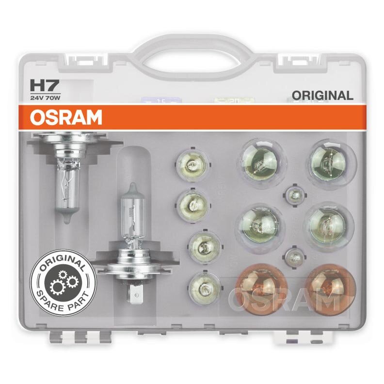 Osram H7 Satz Ersatzbirnen 24V LKW