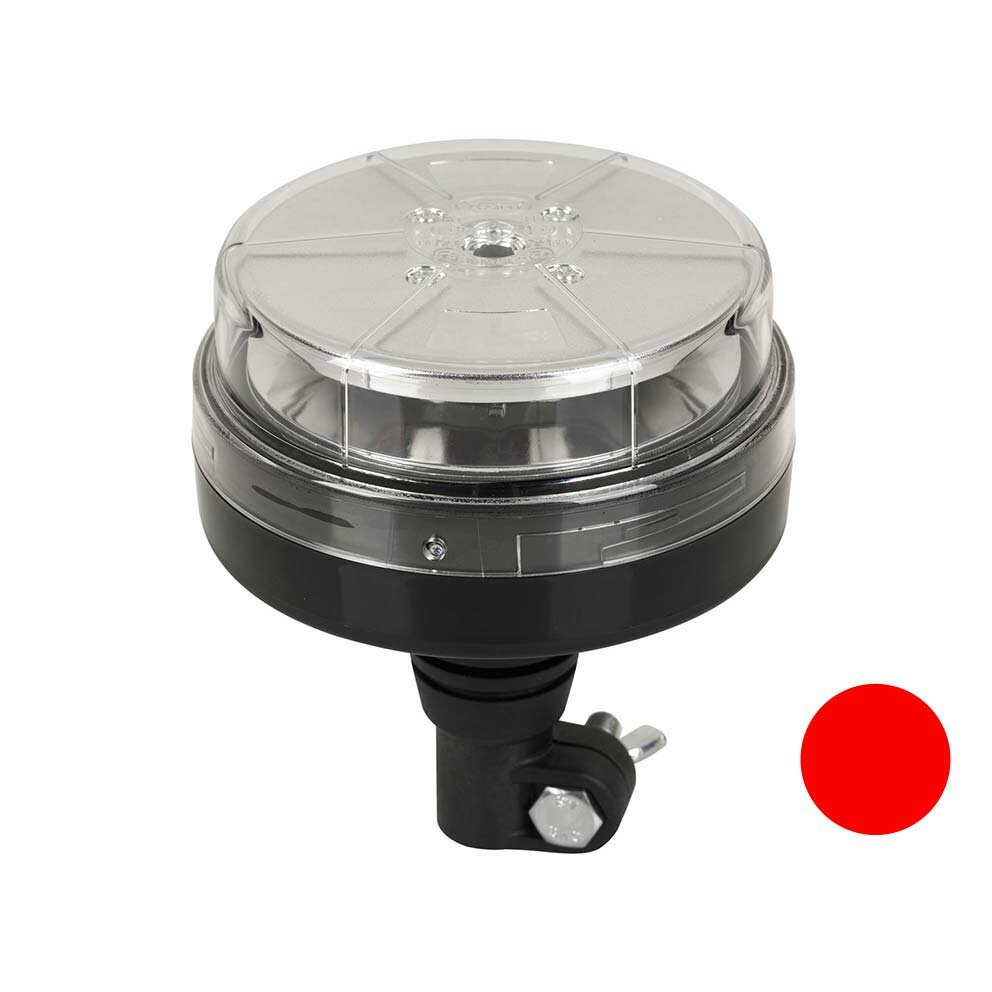 Dasteri LED Rundumleuchte DIN-montage Rot Dasteri LED Rundumleuchte DIN-montage Rot