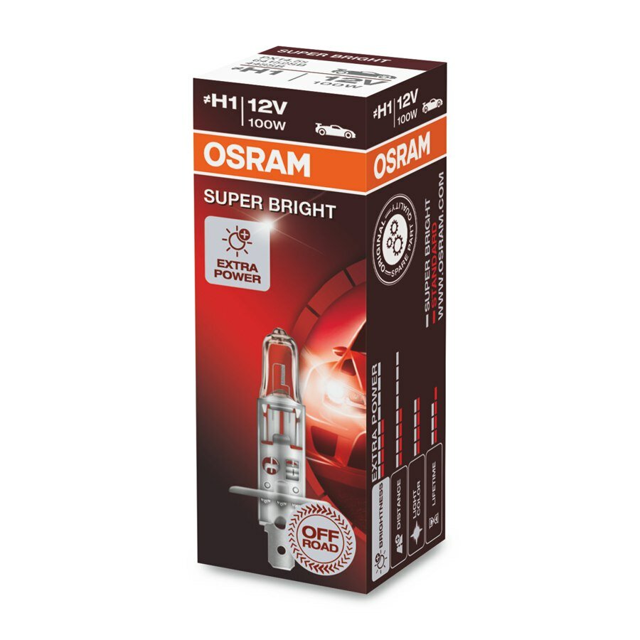 Osram H1 Halogen Birne 12V Super Bright Premium PX14.5s