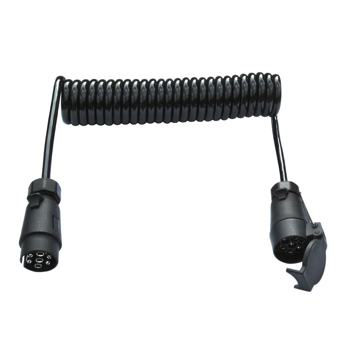 Spiraal Verlängerungskabel 7-Poliger 3,5 meter Spiraal Verlängerungskabel 7-Poliger 3,5 meter