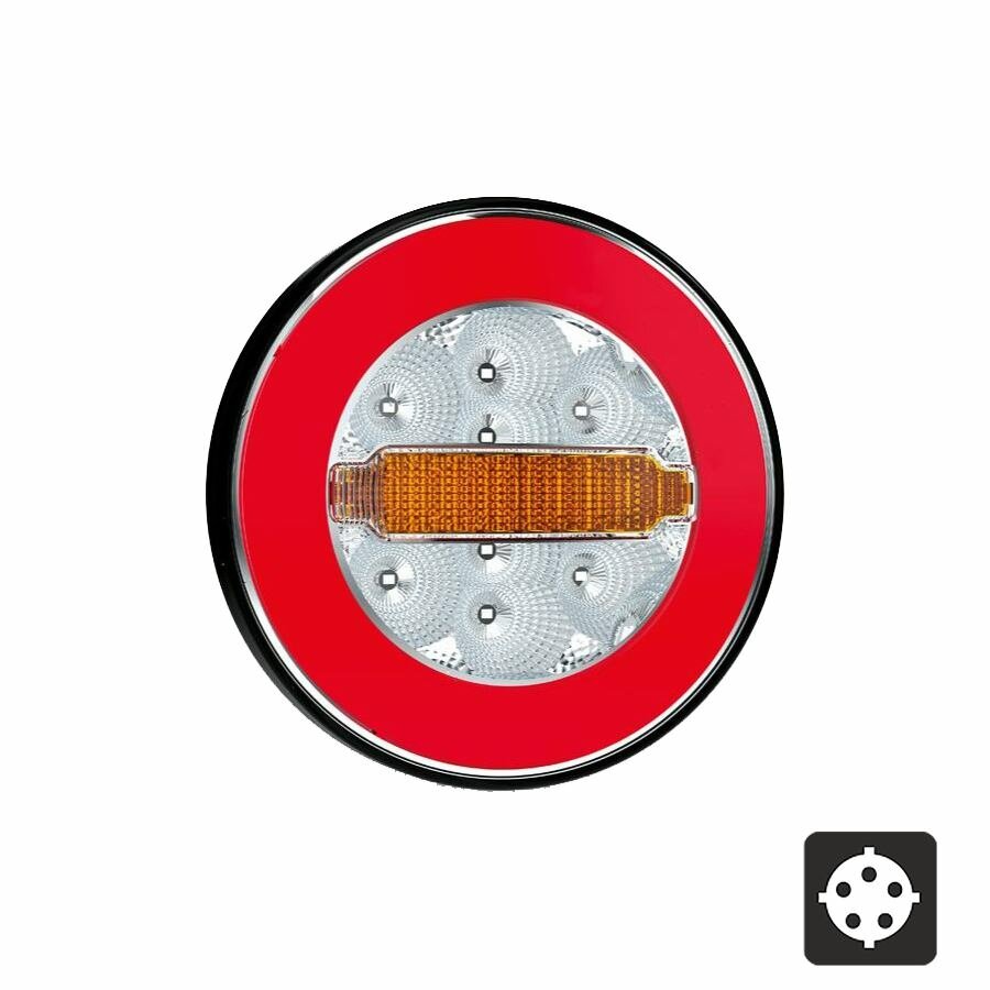 Fristom FT-113 LED Rückleuchte 3-Funktionen 5-pins Bajonet Fristom FT-113 LED Rückleuchte 3-Funktionen 5-pins Bajonet