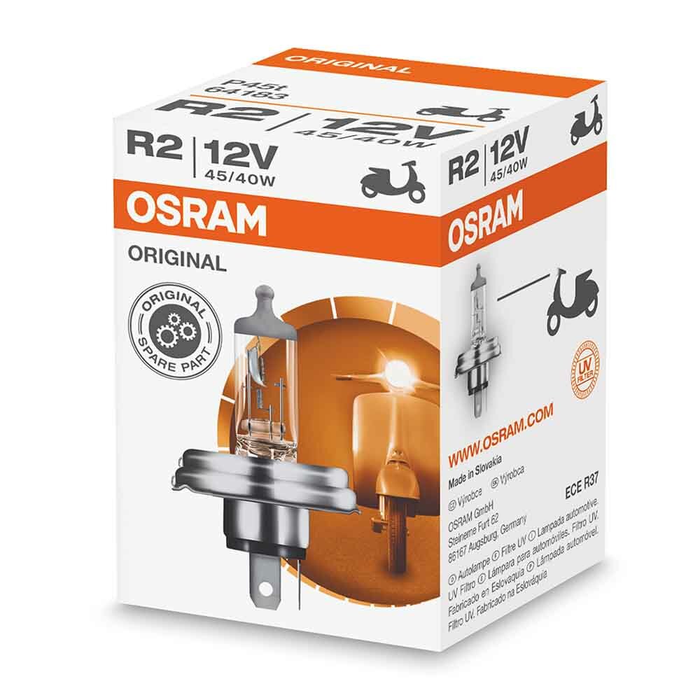 Osram R2 Halogen Birne 12V 45/40W P45t Original Line Osram R2 Halogen Birne 12V 45/40W P45t Original Line