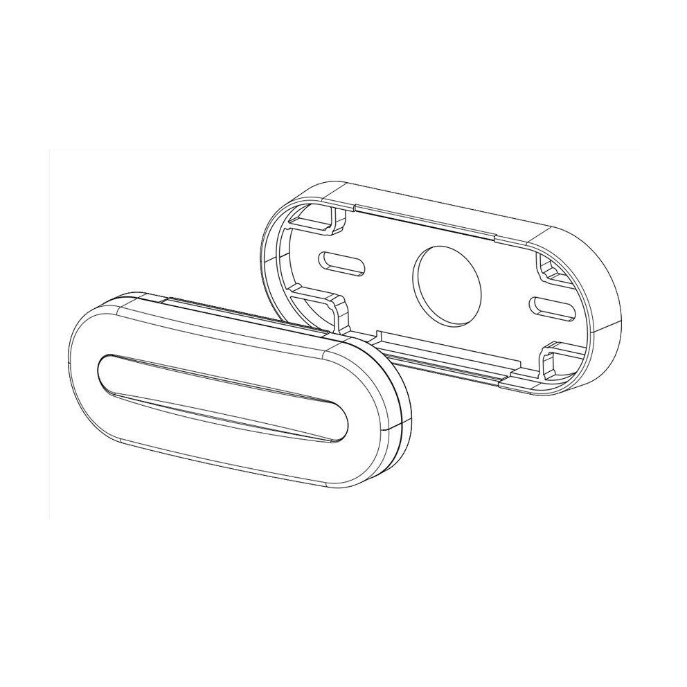 Fristom LED Positionsleuchte Orange ADR + Montagehalterung Fristom LED Positionsleuchte Orange ADR + Montagehalterung