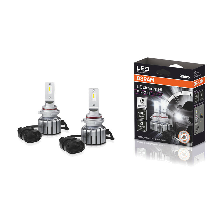 Osram HB4/HIR2 Ledriving HL Bright LED-Scheinwerferset P22d/PX22d Osram HB4/HIR2 Ledriving HL Bright LED-Scheinwerferset P22d/PX22d