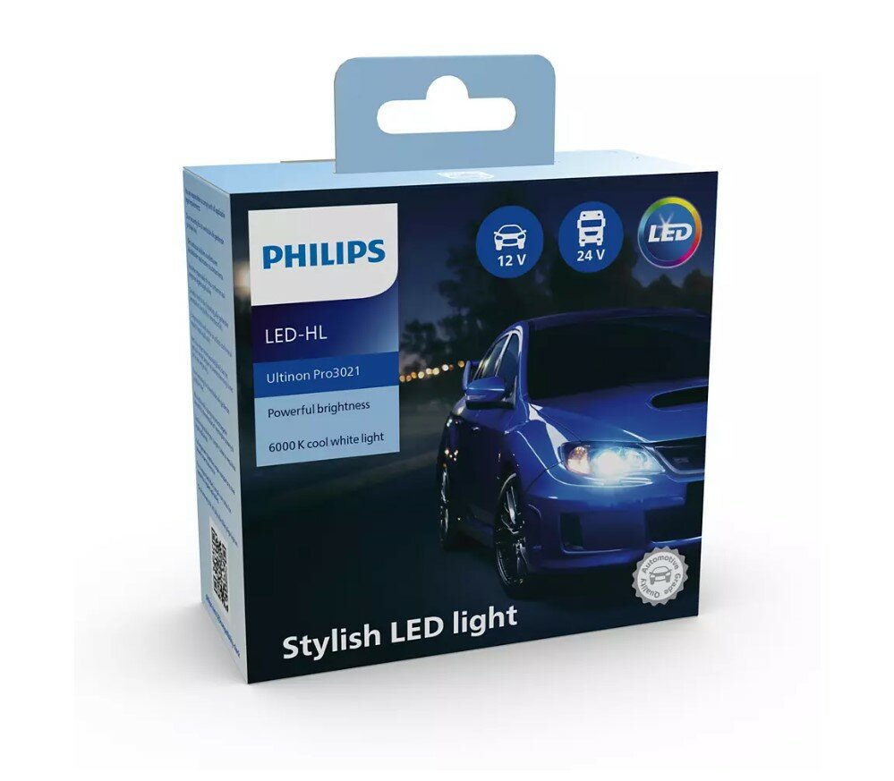 Philips LED Hauptscheinwerfer/Nebelscheinwerfer HB3/HB4 12/24V 20W 2 Stück Philips LED Hauptscheinwerfer/Nebelscheinwerfer HB3/HB4 12/24V 20W 2 Stück