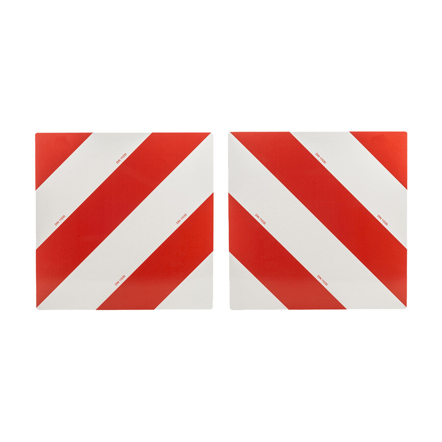 Set Breitenschilder Aluminium 423x423 mm | Links + Rechts Set Breitenschilder Aluminium 423x423 mm | Links + Rechts
