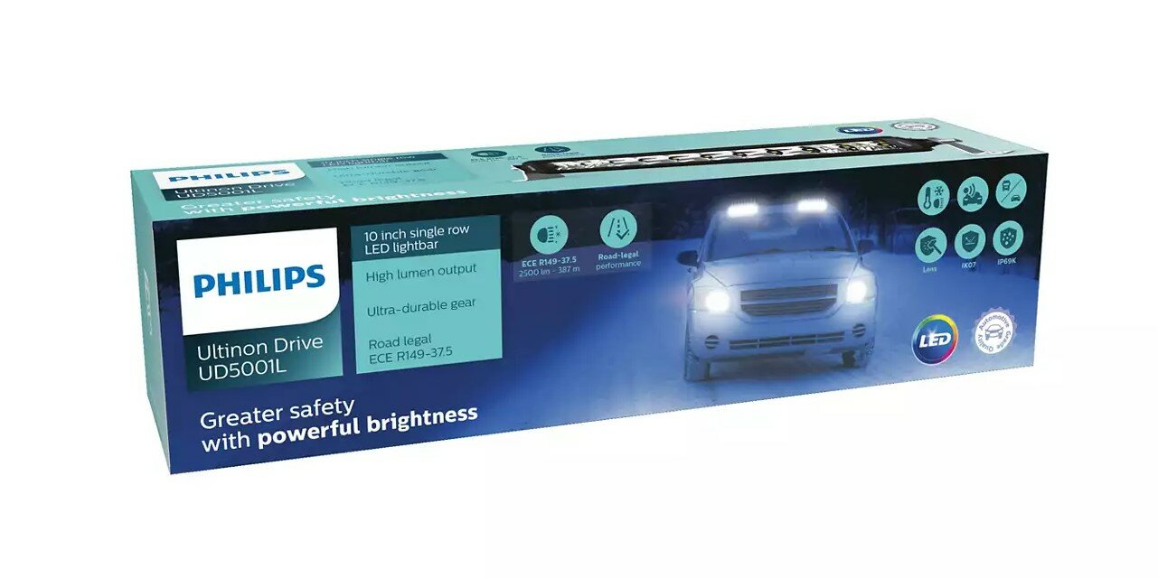 Philips Ultinon Drive 5001L LED-Lightbar 10"