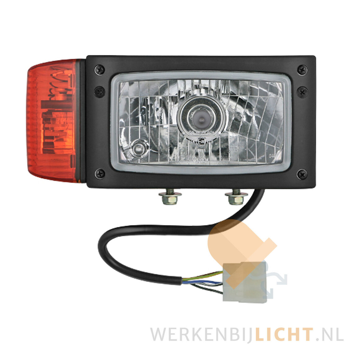 Wesem Hauptscheinwerfer REPR2 Rechts 12V Bouwmachine-lamp