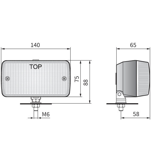Wesem Glühbirne Rückfahrscheinwerfer