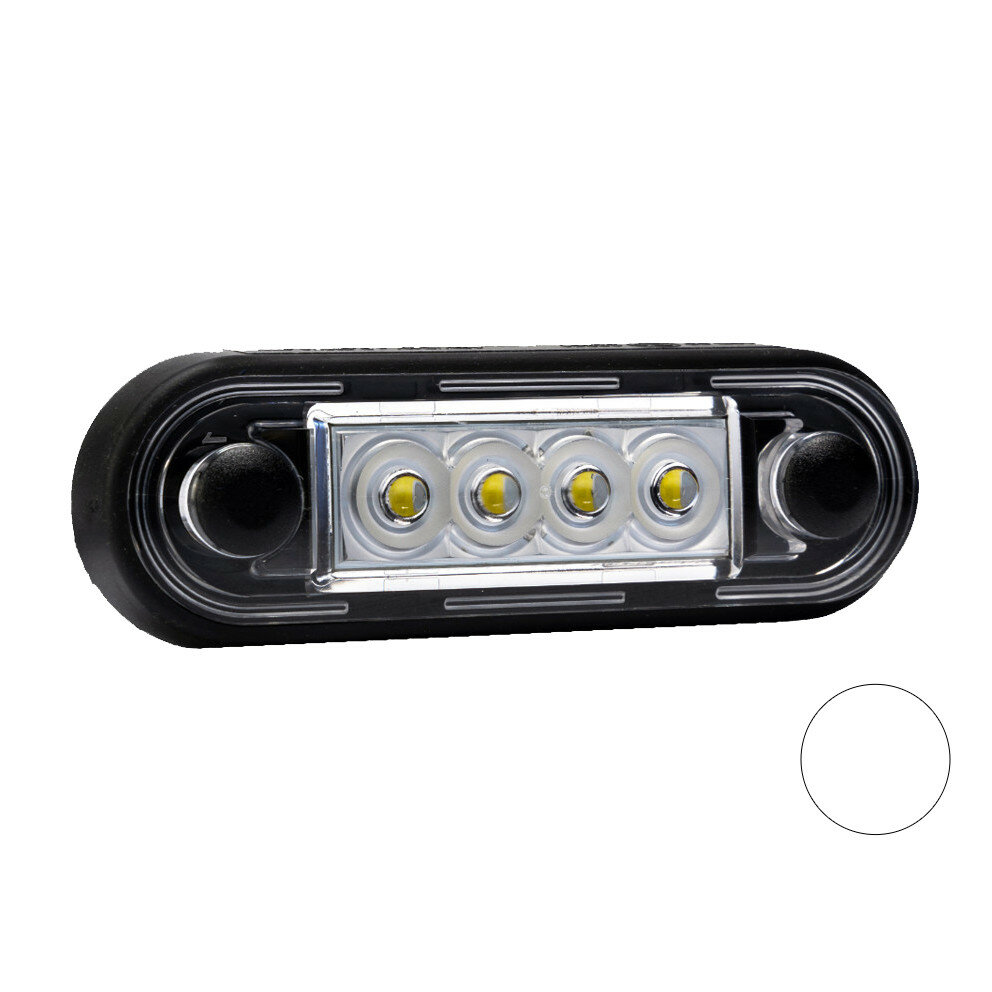 Fristom LED Markierungsleuchte Weiss FT-073 Fristom LED Markierungsleuchte Weiss FT-073