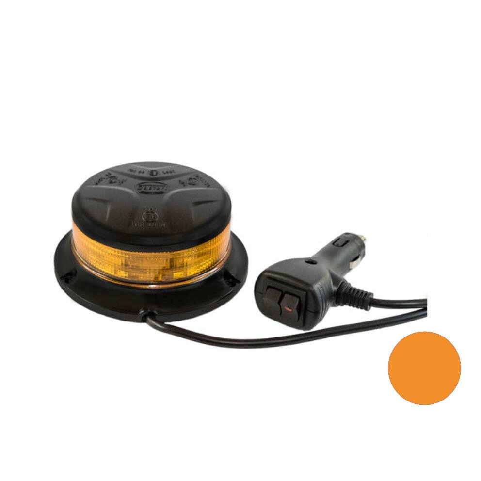 Dasteri LED Rundumleuchte Mit Magnet Montage Orange Dasteri LED Rundumleuchte Mit Magnet Montage Orange