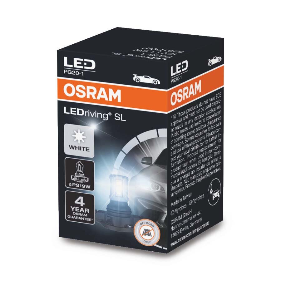 Osram PS19W LED Retrofit PG20-1 Weiß 12V | OFF-ROAD ONLY Osram PS19W LED Retrofit PG20-1 Weiß 12V | OFF-ROAD ONLY