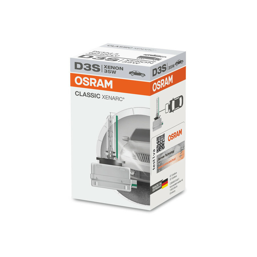 Osram D3S Xenonlampe Classic 35W PK32d-5 Osram D3S Xenonlampe Classic 35W PK32d-5
