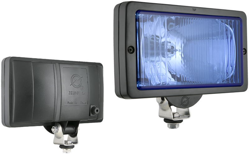 Wesem 0662.43320 Halogen Fernscheinwerfer + Positionslicht Blau Wesem 0662.43320 Halogen Fernscheinwerfer + Positionslicht Blau