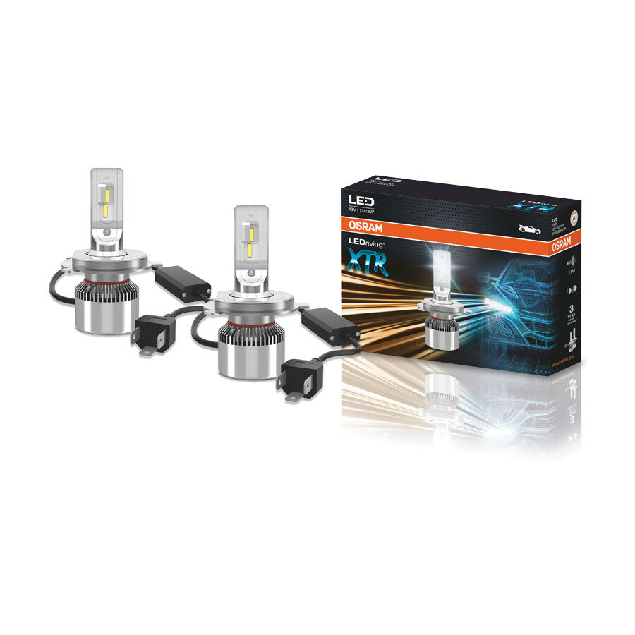 Osram H4 XTR LED Hauptscheinwerfer Satz 12V + Canbus Control Unit | OFF-ROAD ONLY Osram H4 XTR LED Hauptscheinwerfer Satz 12V + Canbus Control Unit | OFF-ROAD ONLY