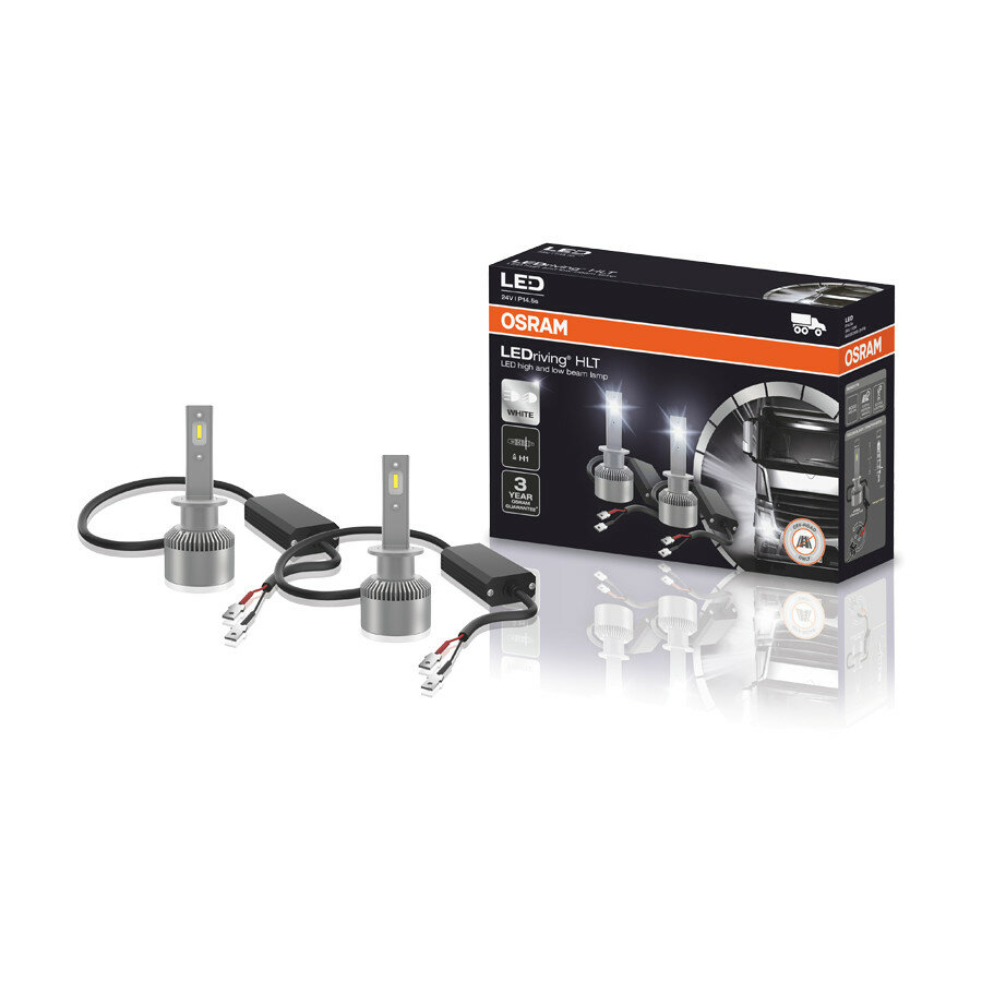 Osram H1 LED Hauptscheinwerfer P14.5s 24 Volt 2 St&uuml;ck | OFF-ROAD ONLY