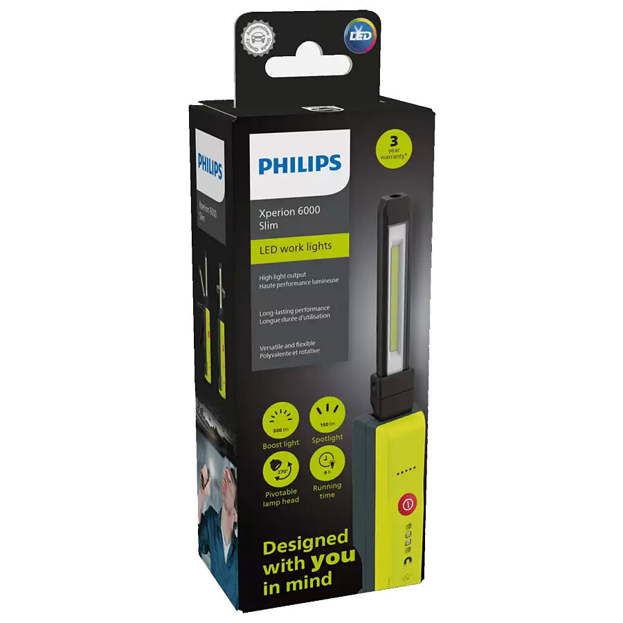 Philips LED Inspektionslampe Xperion 6000 Slim Philips LED Inspektionslampe Xperion 6000 Slim
