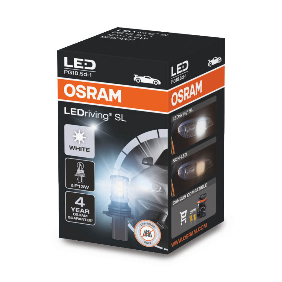 Osram P13W LED Retrofit Weiß 12V PG18.5d-1 | OFF-ROAD ONLY Osram P13W LED Retrofit Weiß 12V PG18.5d-1 | OFF-ROAD ONLY