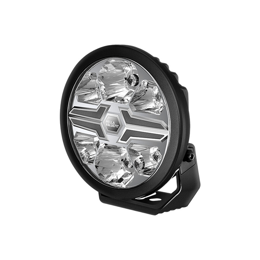 Hella LED-Fernscheinwerfer Blade 7&quot; Schwarz Wei&szlig;/Orange Positionslicht Ref. 50