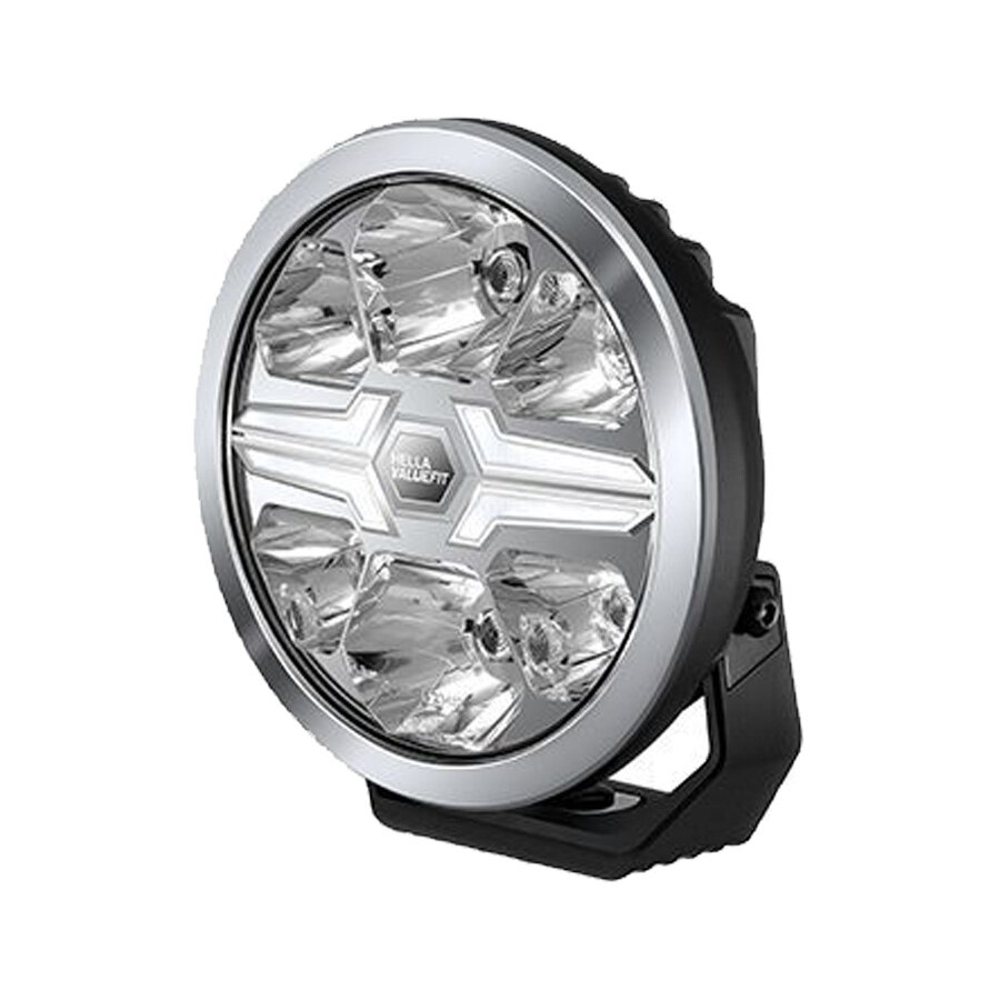 Hella LED-Fernscheinwerfer Blade 7&quot; Chrom Wei&szlig;/Orange Positionslicht Ref. 25