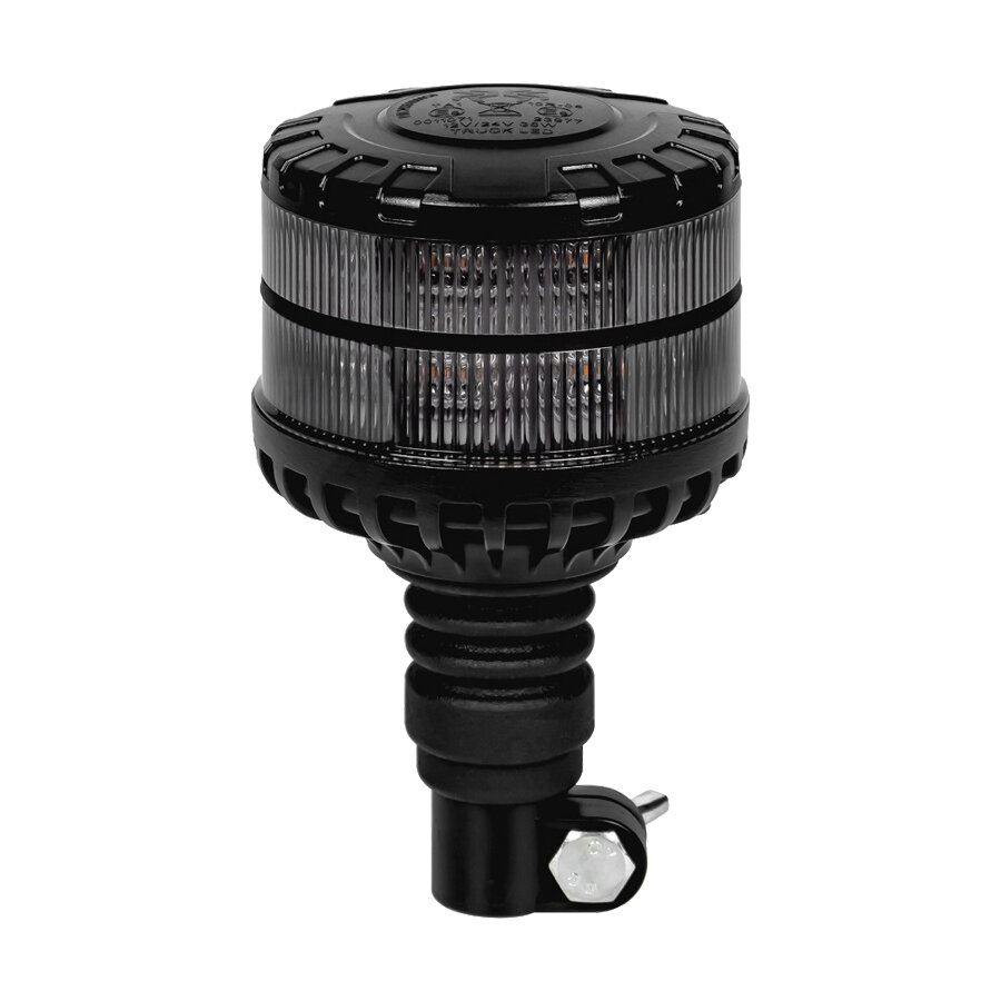 X-Spider LED Rundumleuchte Dunkle Optik | 2 Blitzmodi | Orange X-Spider LED Rundumleuchte Dunkle Optik | 2 Blitzmodi | Orange