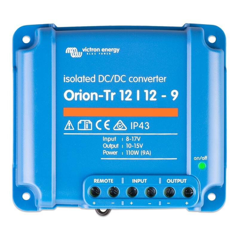Victron DC-Wandler 12V &gt; 12V | Orion-Tr 12/12-9A (110W)