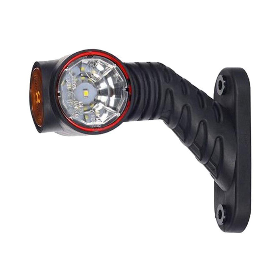 Horpol LED Begrenzungsleuchte 3-Funktionen Schr&auml;g Dark Look | LD-2181/GRAPHITE