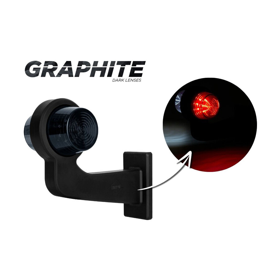 Horpol LED Begrenzungsleuchte 2-Funktionen Lang Rechts Dark-Look Horpol LED Begrenzungsleuchte 2-Funktionen Lang Rechts Dark-Look