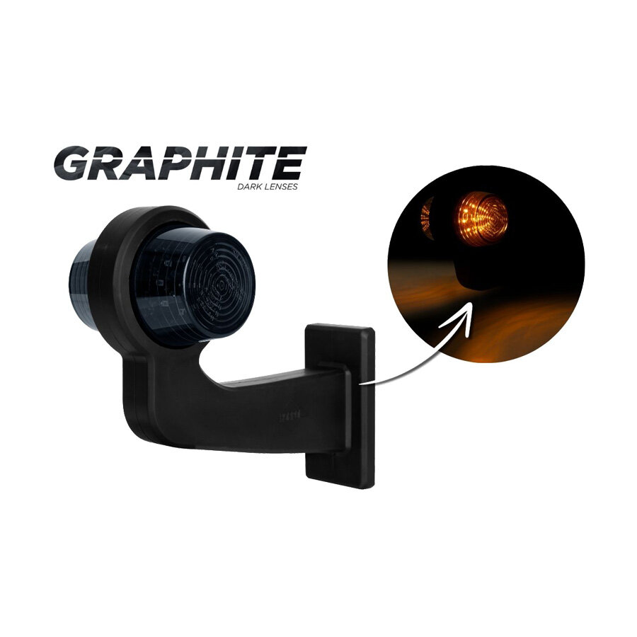 Horpol LED Begrenzungsleuchte Blinker Dark-Look