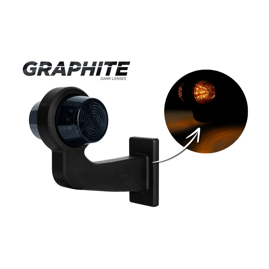 Horpol LED Begrenzungsleuchte Blinker Dark-Look Horpol LED Begrenzungsleuchte Blinker Dark-Look