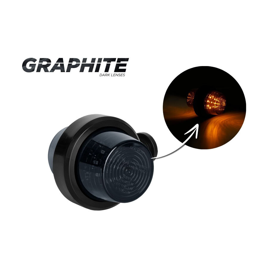 Horpol LED Seitenlicht Blinker Dark-Look Kurz Horpol LED Seitenlicht Blinker Dark-Look Kurz