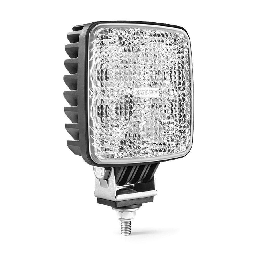Wesem CRK2 LED Arbeitsscheinwerfer Plastik Eckig + 0,5m Kabel Wesem CRK2 LED Arbeitsscheinwerfer Plastik Eckig + 0,5m Kabel