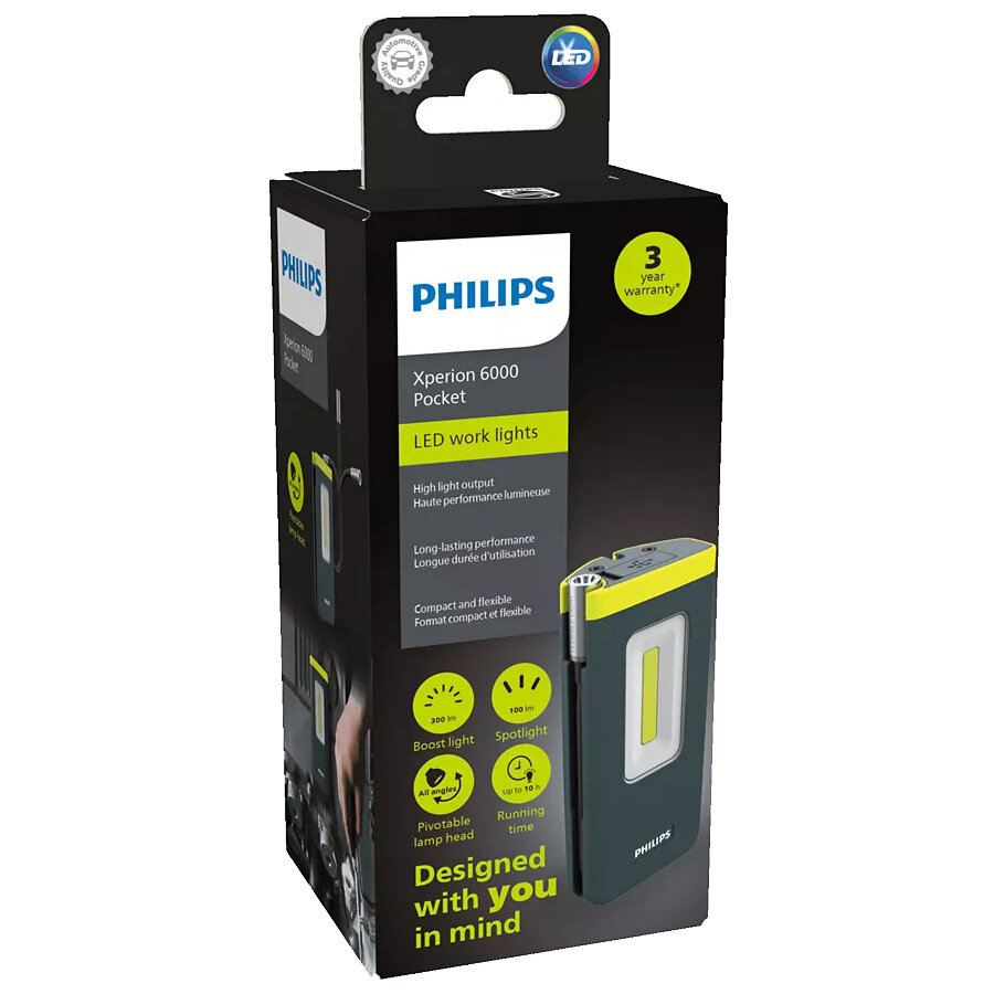 Philips LED Inspektionslampe Xperion 6000 Pocket + Schlauch Philips LED Inspektionslampe Xperion 6000 Pocket + Schlauch