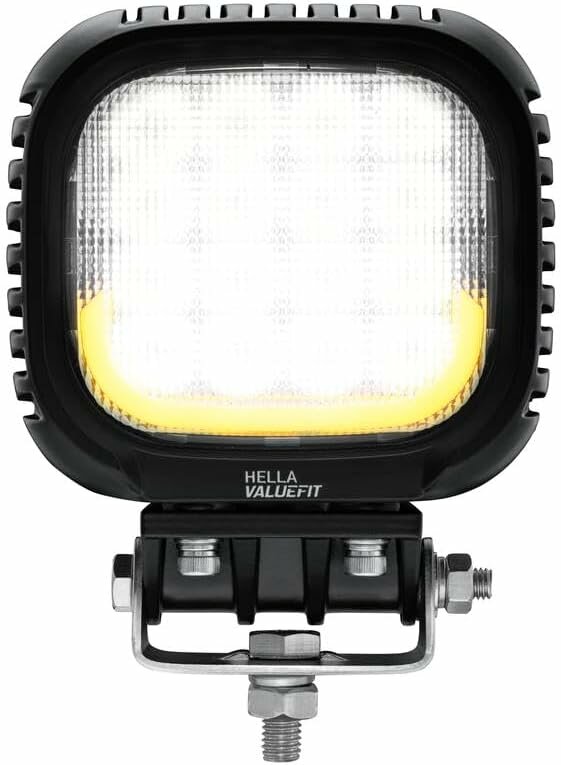 Hella S5000 2.0 LED Flutlicht 5000 lm + Weiß/Gelb Positionslicht
