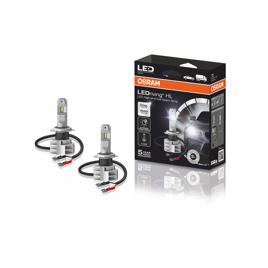 Osram H7 LED Hauptscheinwerfer PX26d Satz 12-24 Volt | OFF-ROAD ONLY Osram H7 LED Hauptscheinwerfer PX26d Satz 12-24 Volt | OFF-ROAD ONLY