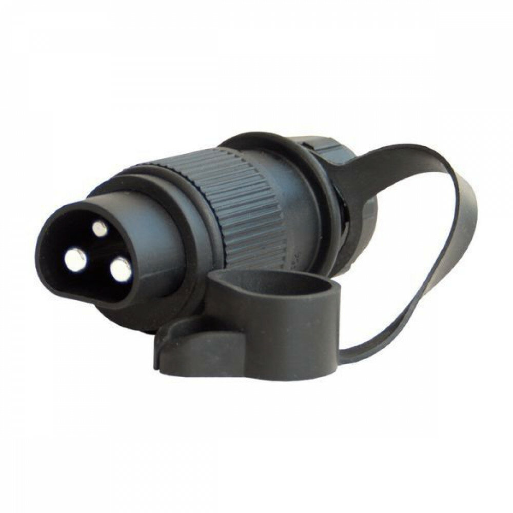 3-Poliger Stecker Plastik 3-Poliger Stecker Plastik