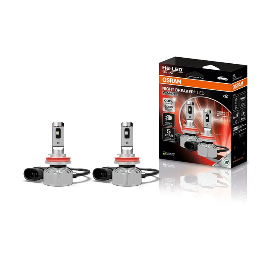 Osram Night Breaker LED Smart H8 ECE-zugelassenes Set Osram Night Breaker LED Smart H8 ECE-zugelassenes Set