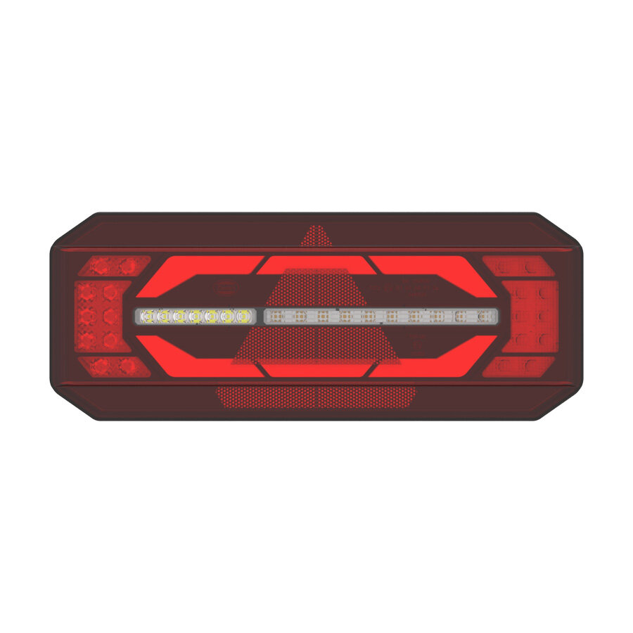 Dasteri DSL-6004TRB 5-Lichtfunktionen LED-R&uuml;cklicht Rechts | Black