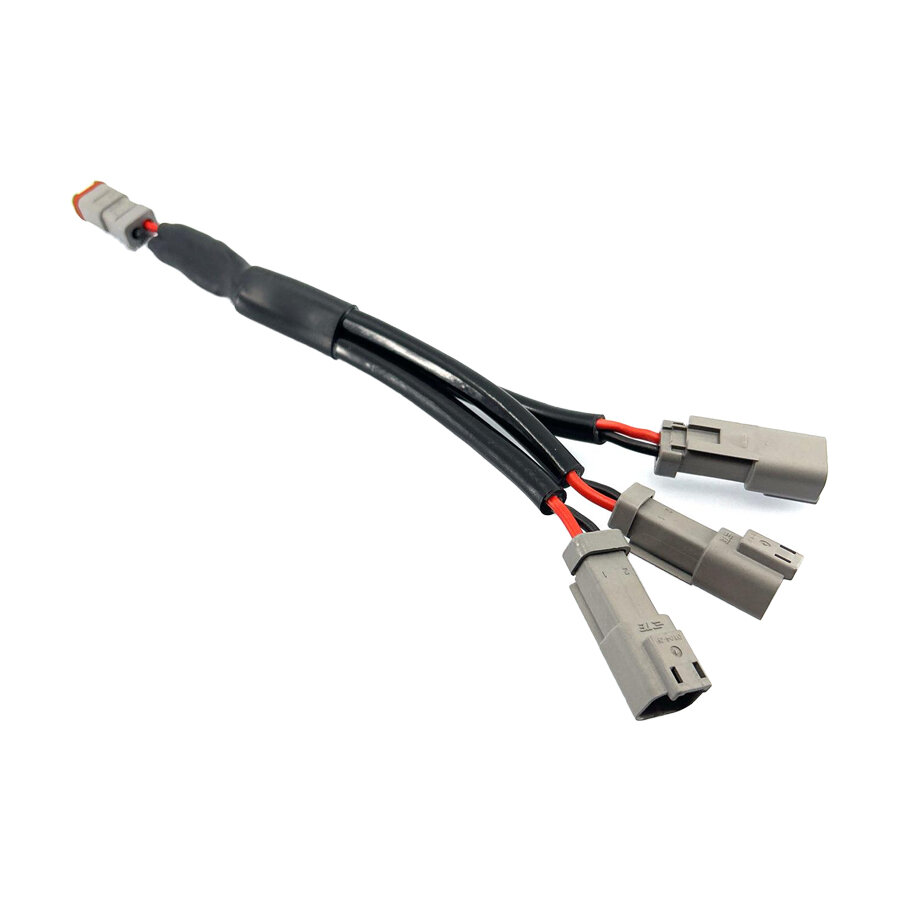 2-Poliger Deutsch-DT Splitter | 1x Female > 3x Male