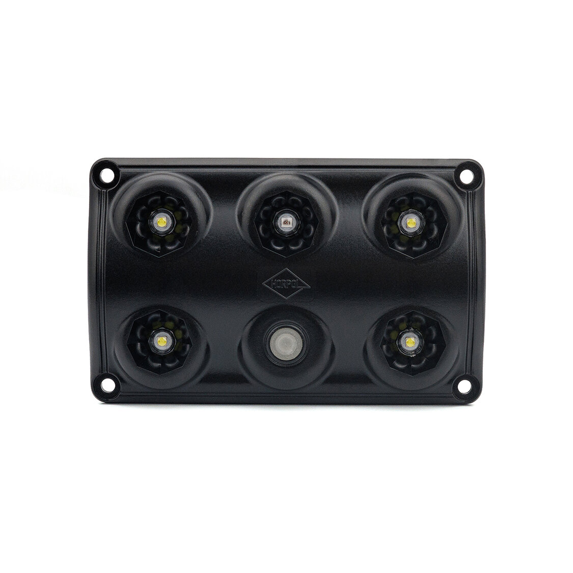 Horpol LED Innenleuchte Schwarz 12-24V | Drei Stufen