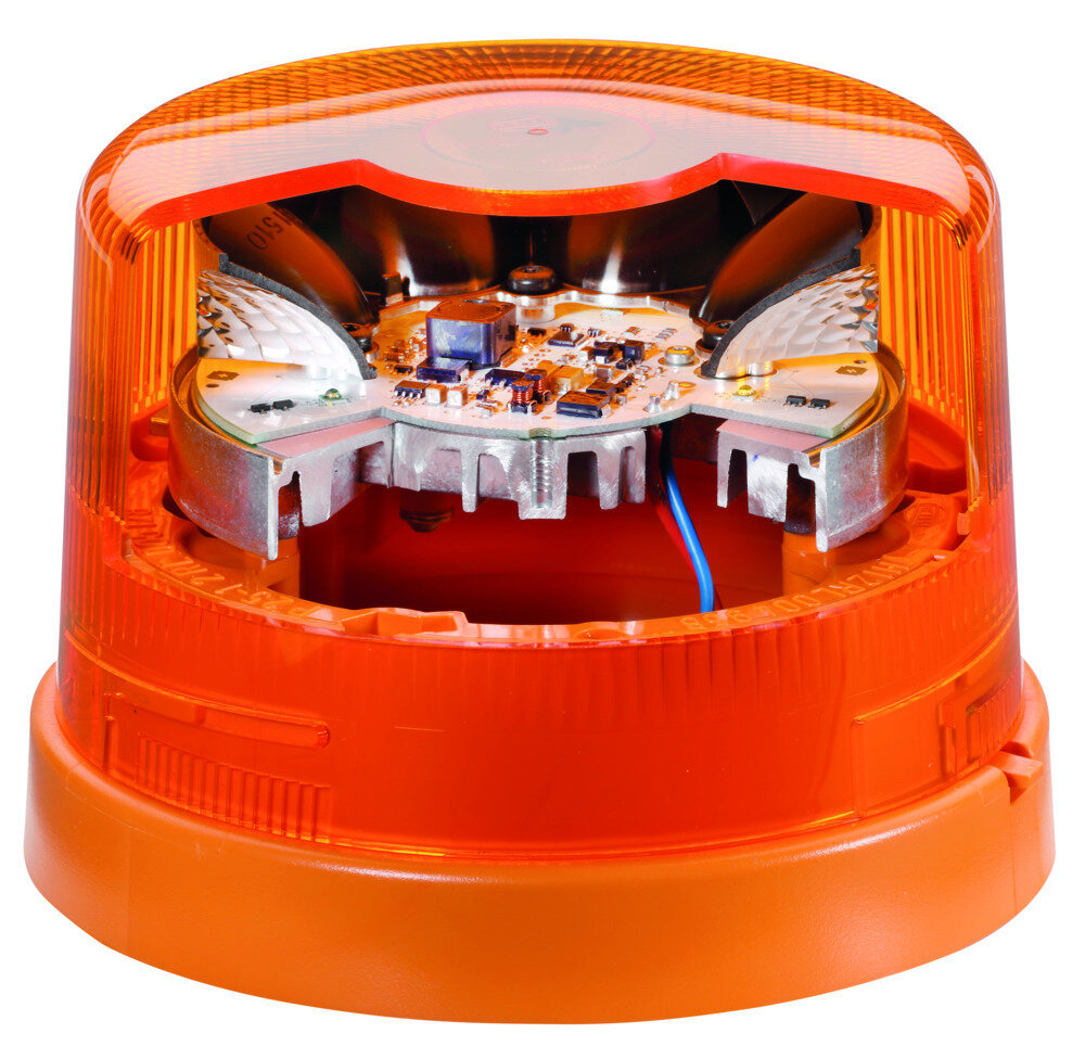 Hella LED Rundumleuchte 12/24V Orange | 2RL 011 484-001