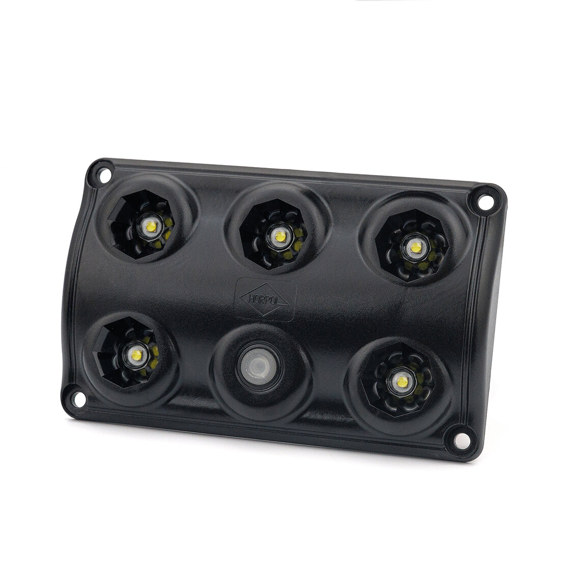 Horpol LED Innenleuchte Schwarz 12-24V | Mit Schalter