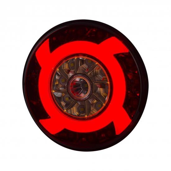 Horpol LED R&uuml;ckleuchte Lucy Rund &Oslash;122mm | LZD 2424
